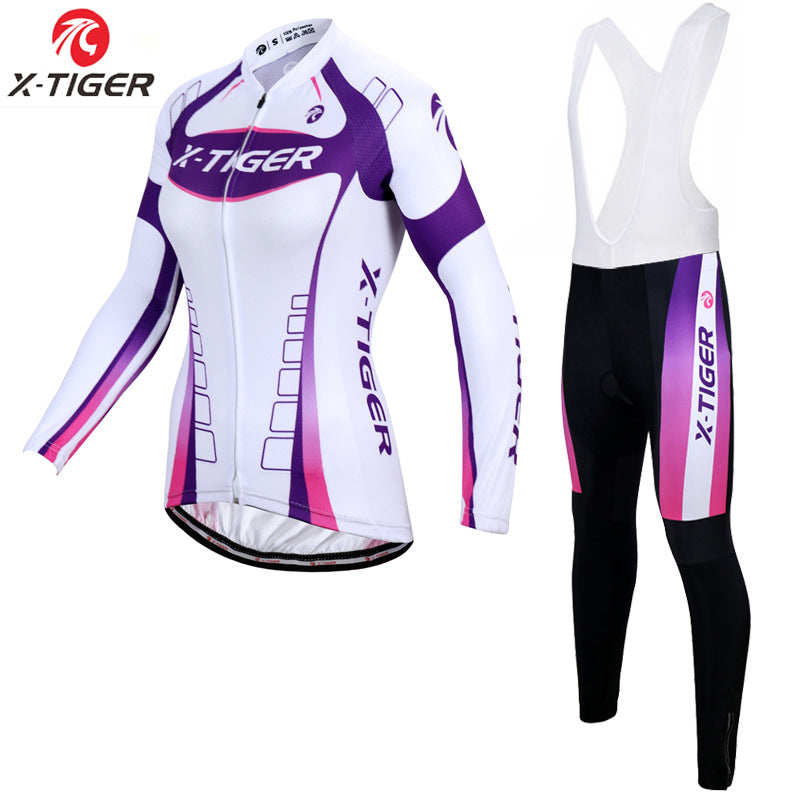 X-Tiger - Damen Langarm-Radtrikot