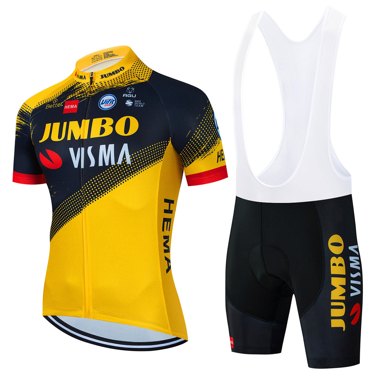 Jumbo Visma - Professionelles Fahrradtrikot