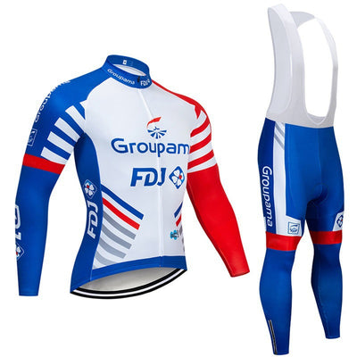 Teams - Professionelles Langarm-Radsport-Set