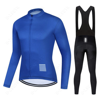 Professionelles Langarm-Radsportbekleidungsset
