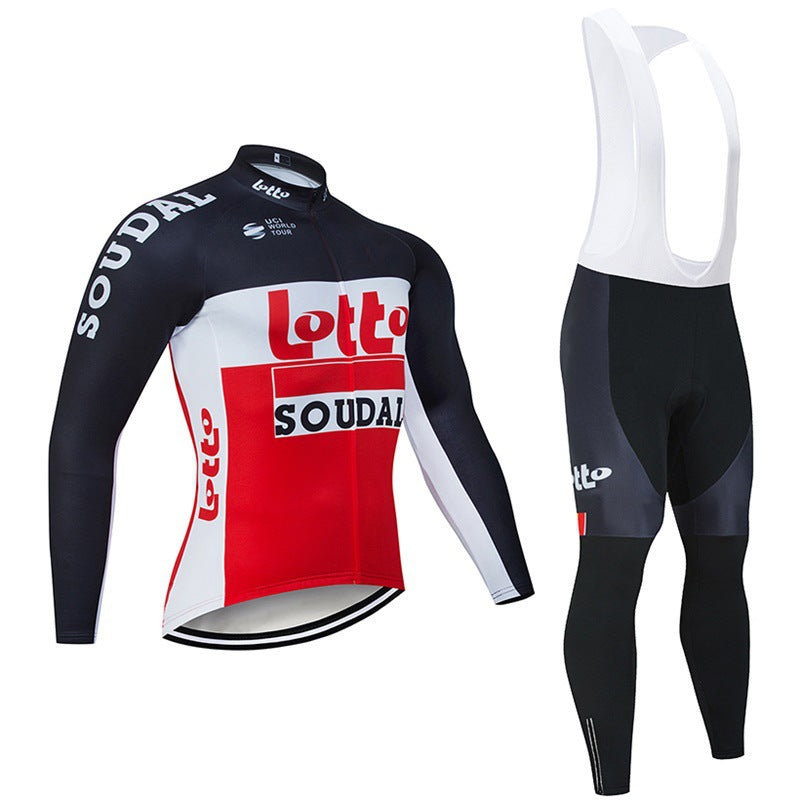 Teams - Professionelles Langarm-Radsport-Set