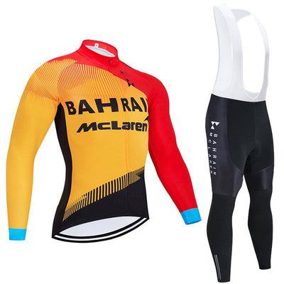 Teams - Professionelles Langarm-Radsport-Set