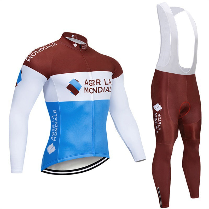 Teams - Professionelles Langarm-Radsport-Set