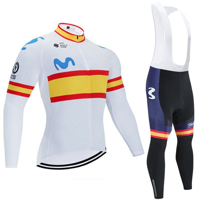 Teams - Professionelles Langarm-Radsport-Set