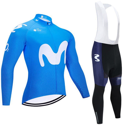 Teams - Professionelles Langarm-Radsport-Set