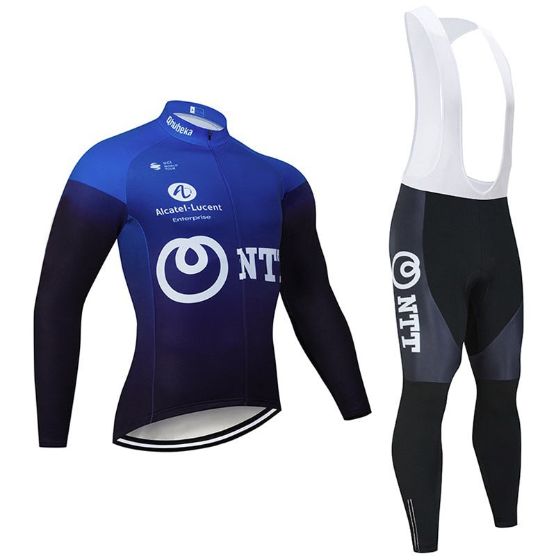 Teams - Professionelles Langarm-Radsport-Set