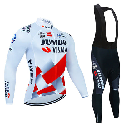 Jumbo - Professionelles Langarm-Radsportbekleidungsset