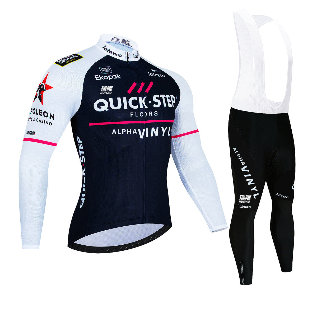Schnell Schritt - Professionelles Langarm-Radsportset