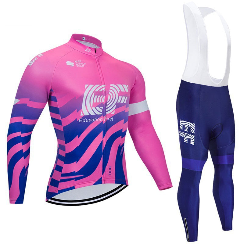Teams - Professionelles Langarm-Radsport-Set
