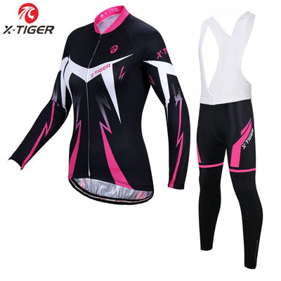 X-Tiger - Damen Langarm-Radtrikot