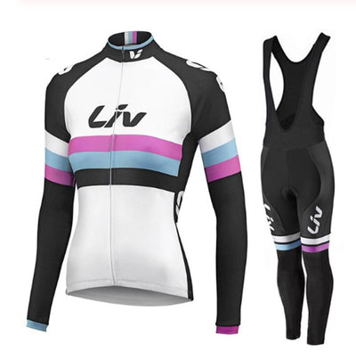 LIV V2 - PRO DAMEN WINTER RADSET MIT TRÄGERHOSEN