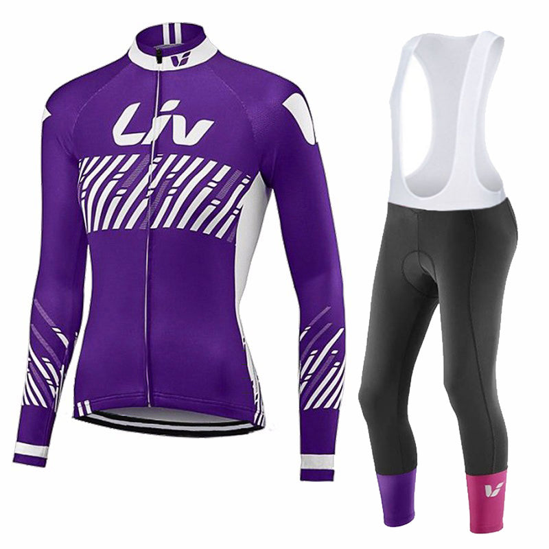 LIV V2 - PRO DAMEN WINTER RADSET MIT TRÄGERHOSEN