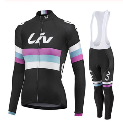 LIV V2 - PRO DAMEN WINTER RADSET MIT TRÄGERHOSEN