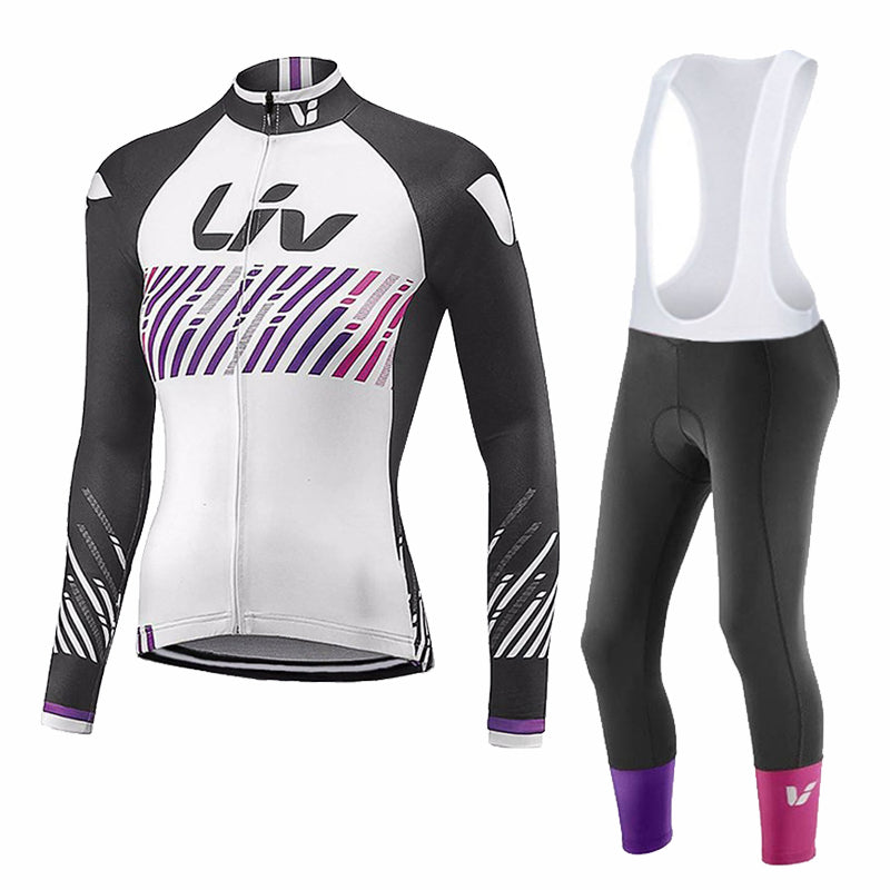 LIV V2 - PRO DAMEN WINTER RADSET MIT TRÄGERHOSEN