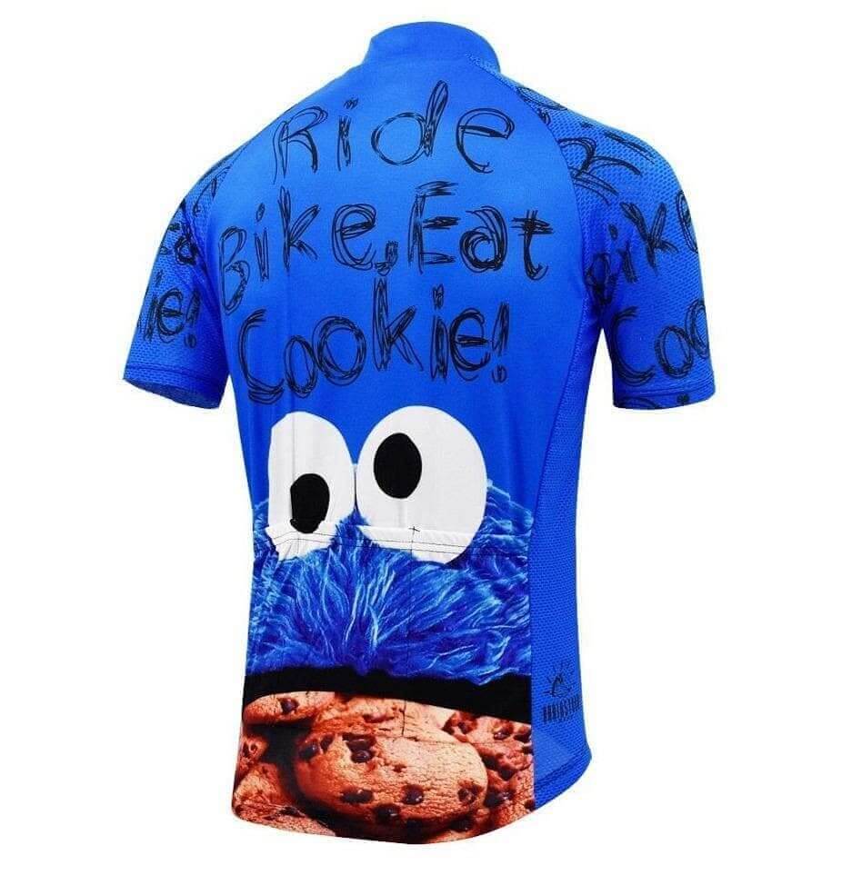 Cookie Monster - Fahr, Radfahren, Iss Kekse! Fahrradtrikot