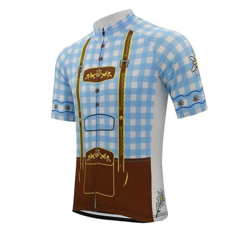 Blaue Lederhosen Cykeltrøje