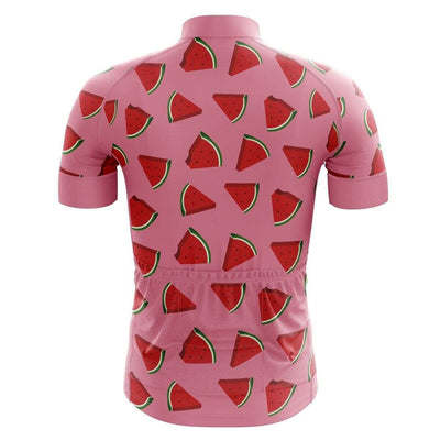 Wassermelonen Scheibe Fahrradtrikot - Rosa