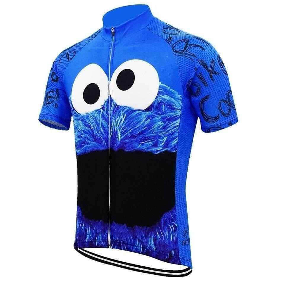 Cookie Monster - Fahr, Radfahren, Iss Kekse! Fahrradtrikot